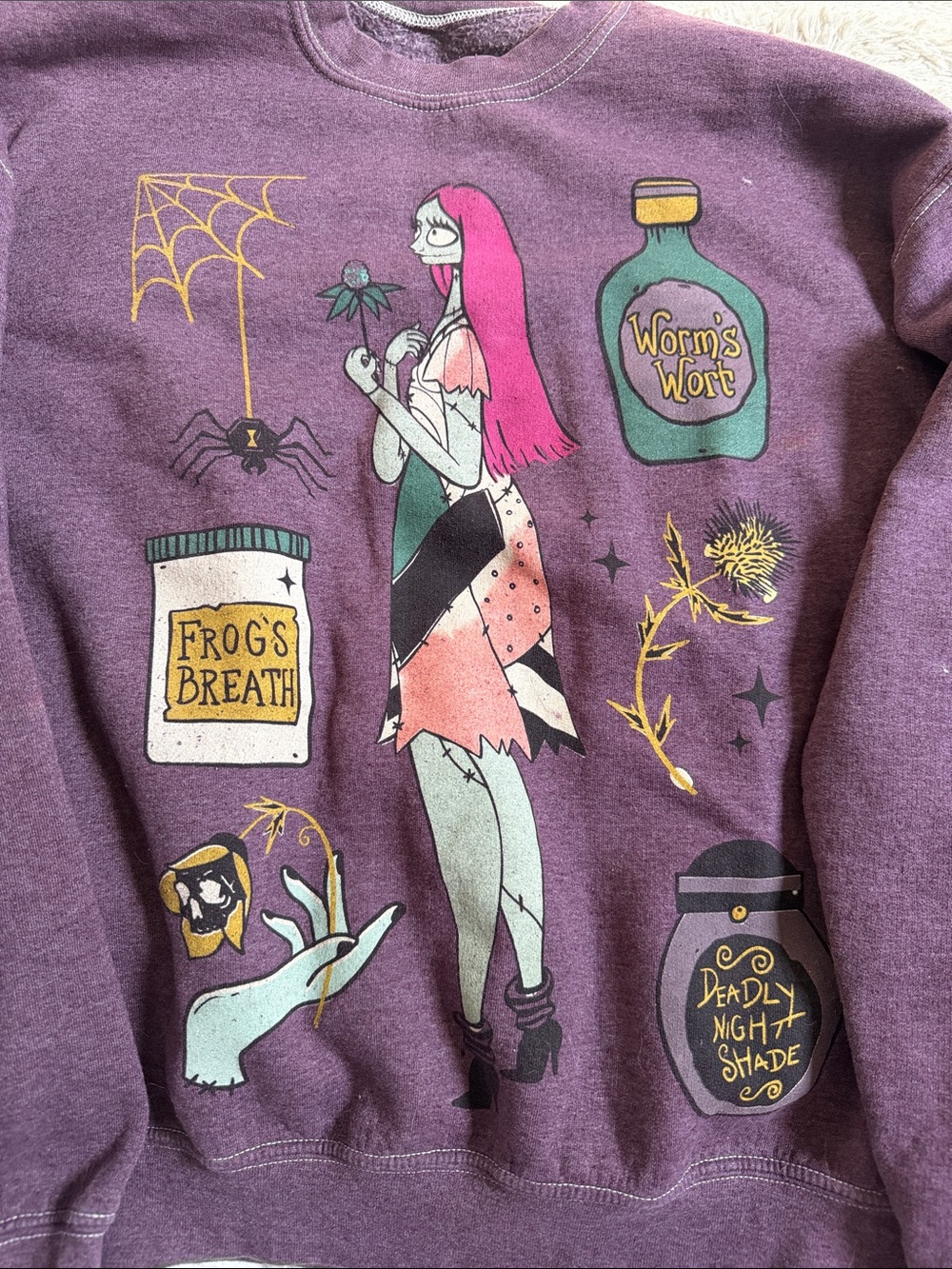 Disney nightmare before Christmas sally sweater